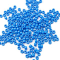 Gxueshan 1000 Pcs Blue Acrylic Pony Beads 6x9mm Bulk by Gxueshan