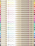 24 Colors Fineliner Pen Set, 05 Tip Fine Point Drawing Pens | Bleed Free Needle by Attom+Tech+Art