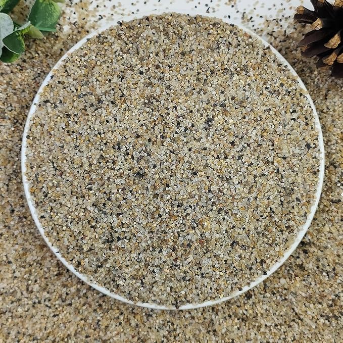 YISZM 20lbs Aquarium Gravel, 1/16" Natural River Rocks Succulent Cactus Pea by YISZM-ForYourNaturalLife
