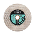 Tile Blade 4.5"/115mm Diamond Saw Blade Hexagon Design for Cutting and Grinding Granite Marble Ceramic Porcelain Tile,Arbor 7/8"-5/8"