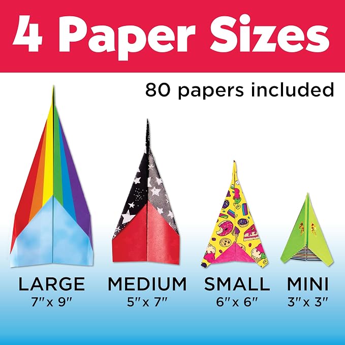 Creativity for Kids Stunt Squadron Fold & Launch Paper Airplanes: Create 80 - Image 5