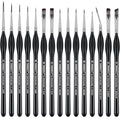 PANDAFLY Detail Paint Brushes Set, Watercolors & Paint by Number by PANDAFLYArtSupplies