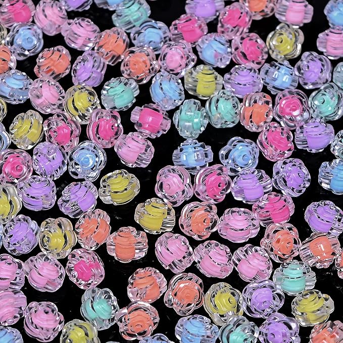 200+ pcs Candy Bulk Assorted Cute Kandi Beads - Image 3