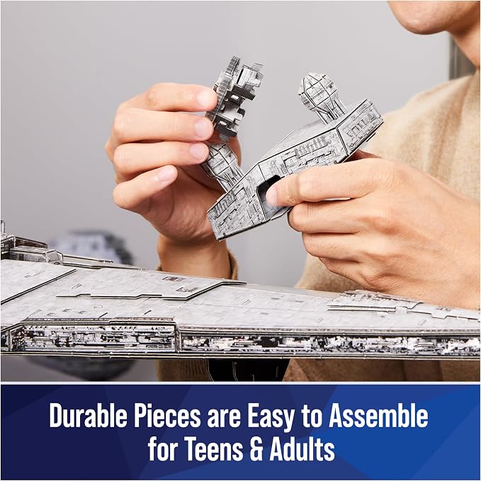 4D Build, Star Wars Deluxe Imperial Star Destroyer 3D Model Kit, Star Wars - Image 4