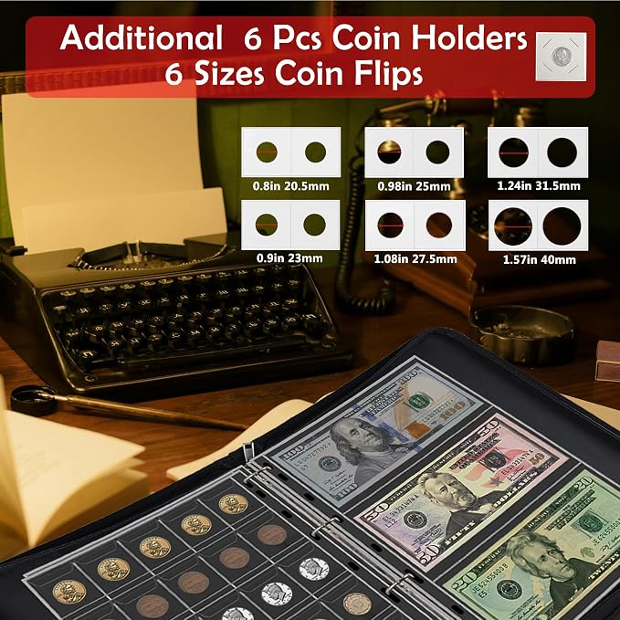 Fireproof Coin Collection Book Holder - Image 7