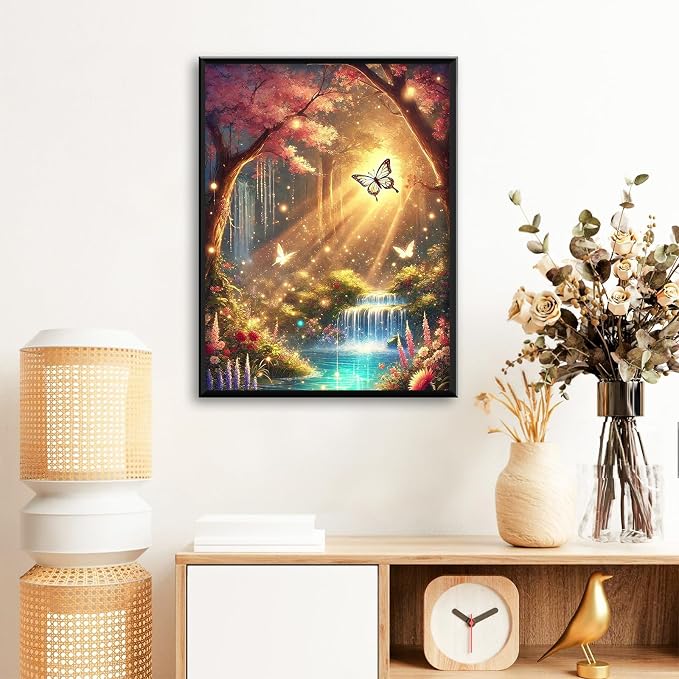 Landscape Diamond Art Kits for Adults Beginners 12x16 in, DIY Craft Gift | - Image 2