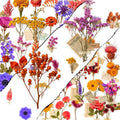 50 Pcs Clear PET Flowers Aesthetic Stickers by Unknown