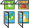 MISNEACH 4 Pack Kids Artwork Frames Changeable 10 x 12.5 Inch Children Art by Unknown