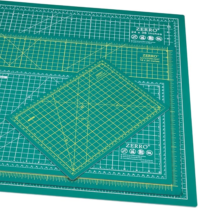 ZERRO Self Healing Cutting Mat 24" x 36", Double Sided & Non-Slip | - Image 5
