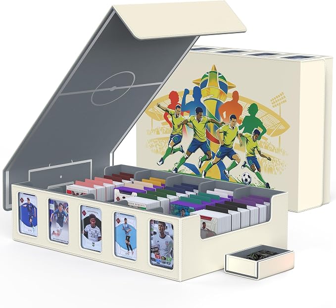 Kabinka Soccer Card Storage Box by Kabinka