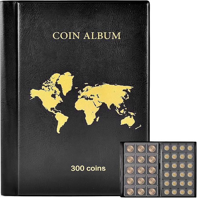 ANKHOH Coin Collection Book Holder Album by Ankhohstoragehardcase