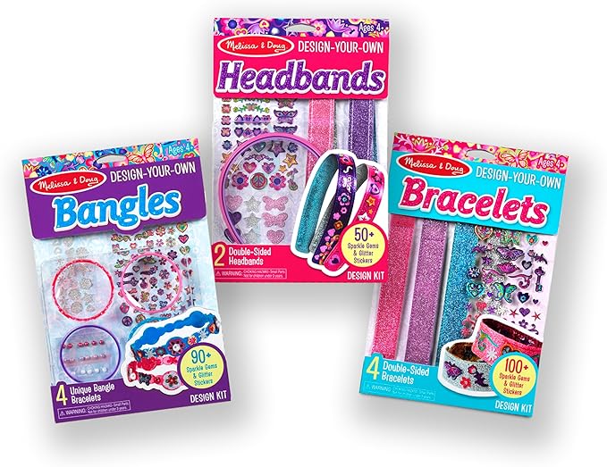 Melissa & Doug Design-Your-Own Jewelry-Making Kits - Image 4