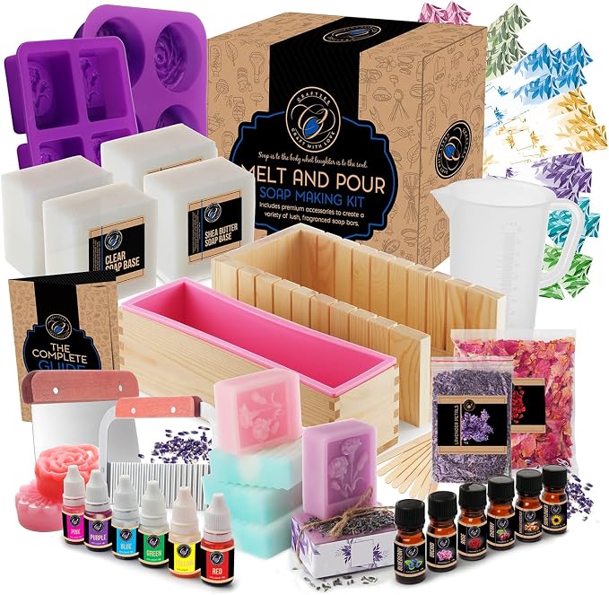 CraftZee Large  Deluxe Soap Making Kit by CraftZee