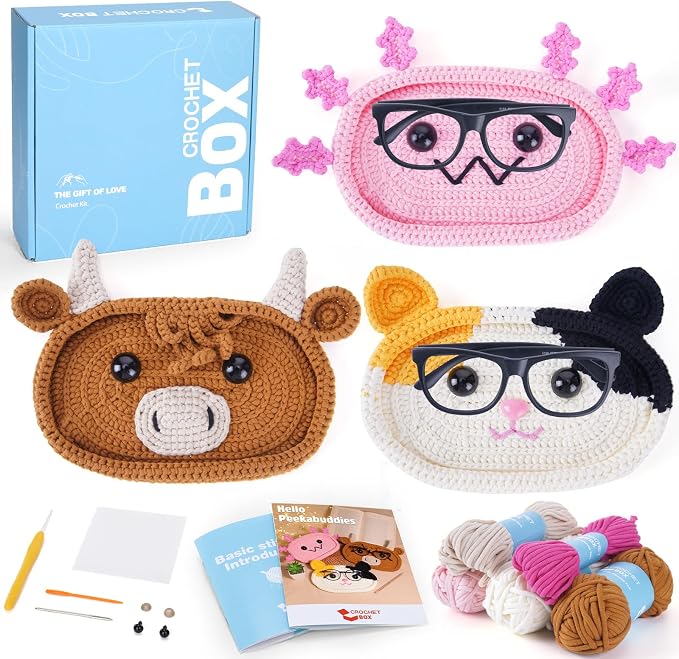 CrochetBox Crochet Kit for Beginners by CROCHETBOX
