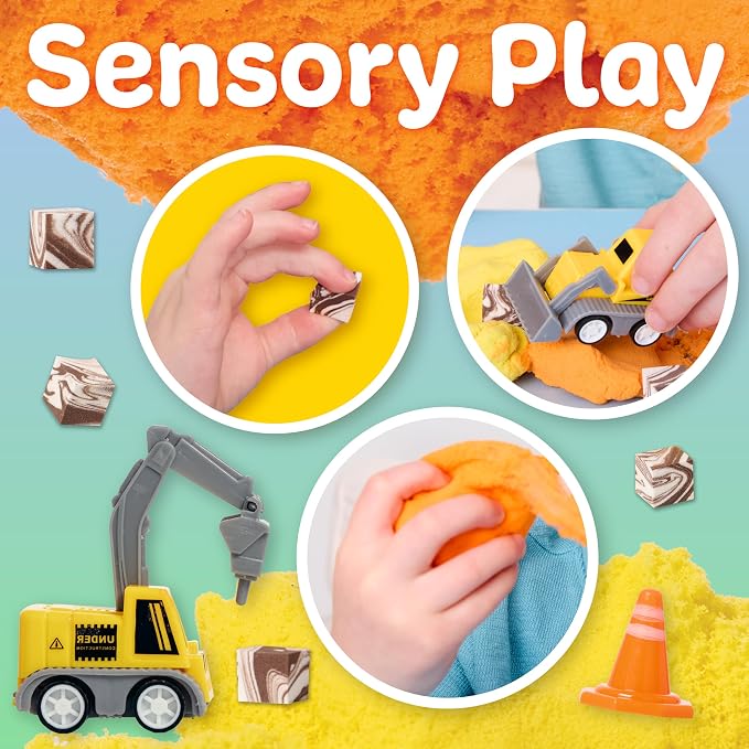 Creativity for Kids Sensory Minis Construction Kit | Cloud Clay Sensory Toy - Image 5