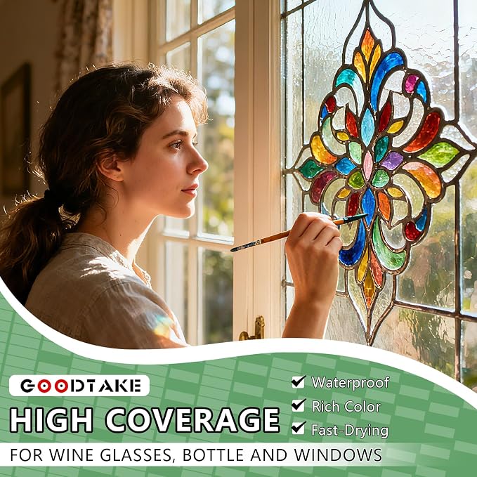 GOODTAKE Brown Glass Paint - Image 2