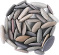 ROCART 36 PCS Large 3.35-4.15" Smooth Natural River Rocks by ROCART