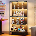 PEUKC 65" Glass Display Cabinet by SleekSteelDesksShelvesbyPEUKC%E2%80%93WorkLiveOrganize