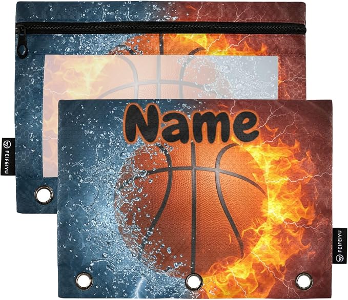 Custom Basketball Ball Pencil Pouch by BOENLE-WELCOMEYOURCOMING