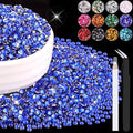 8000PCS 3mm Resin Rhinestones Bulk by BELLEBOOST