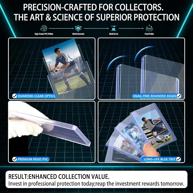 DEDC 200 Top Loaders Card Load Holder Storage - Image 3