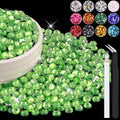 1500PCS 6mm Resin Rhinestones Bulk by BELLEBOOST