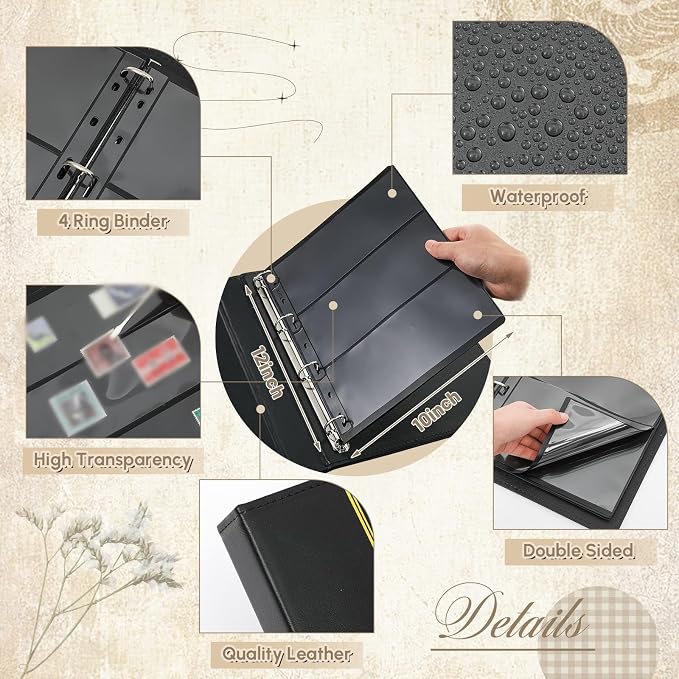 Stamp Collecting Album Binder Kit - Image 3