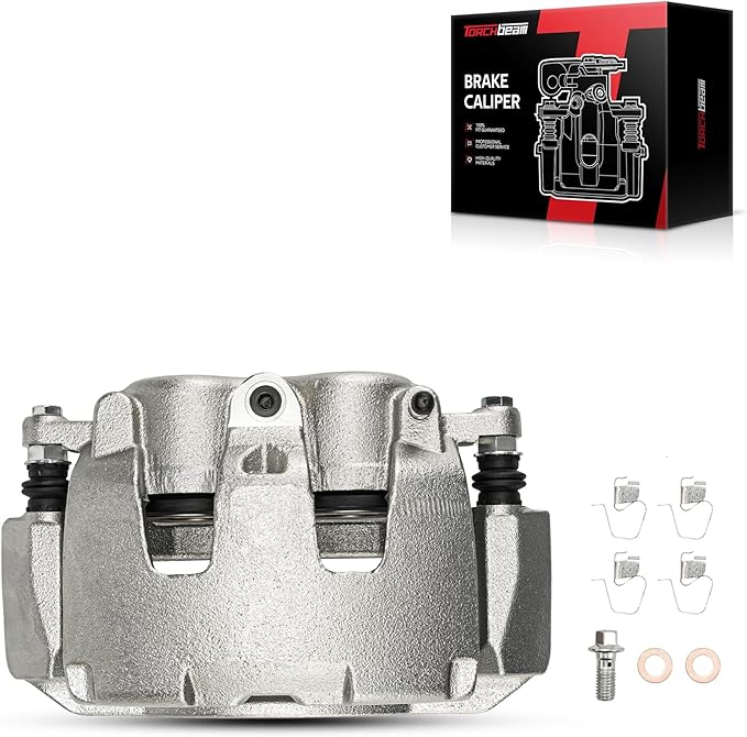 Torchbeam Front Brake Caliper for Ram 2011-2018 1500, Ram 2019-2023 1500 Classic, Dodge 2009-2010 Ram 1500, Chrysler 2007-2009 Aspen, Front Left or Front Right Caliper Replace # 18P5054