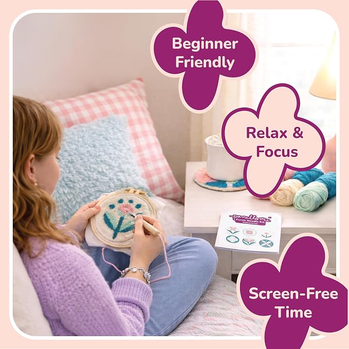 Panellomi Flower Punch Needle Kit - Image 3