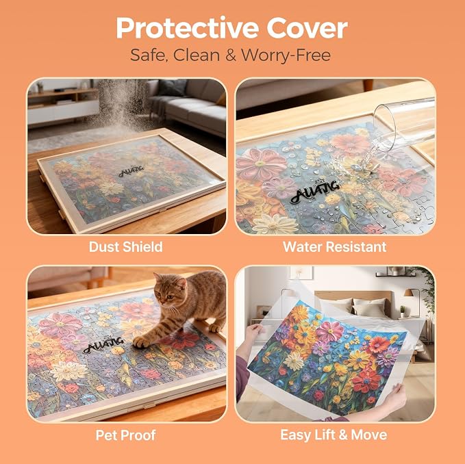 ALL4JIG 1000 Pieces Rotating Puzzle Board - Image 4