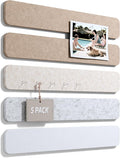 Fluxynara Cork Board Alternative Felt Strip Board 5-Pack 13"x2", Office Pin by FLUXYNARA
