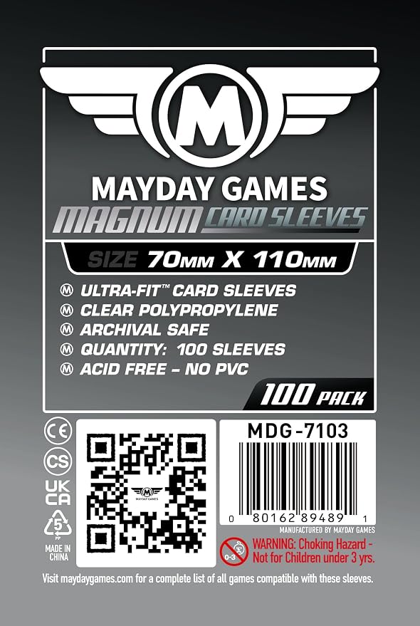 Mayday Games Scythe Game Accessory -Standard Compatible Card Sleeve Bundle - Image 6