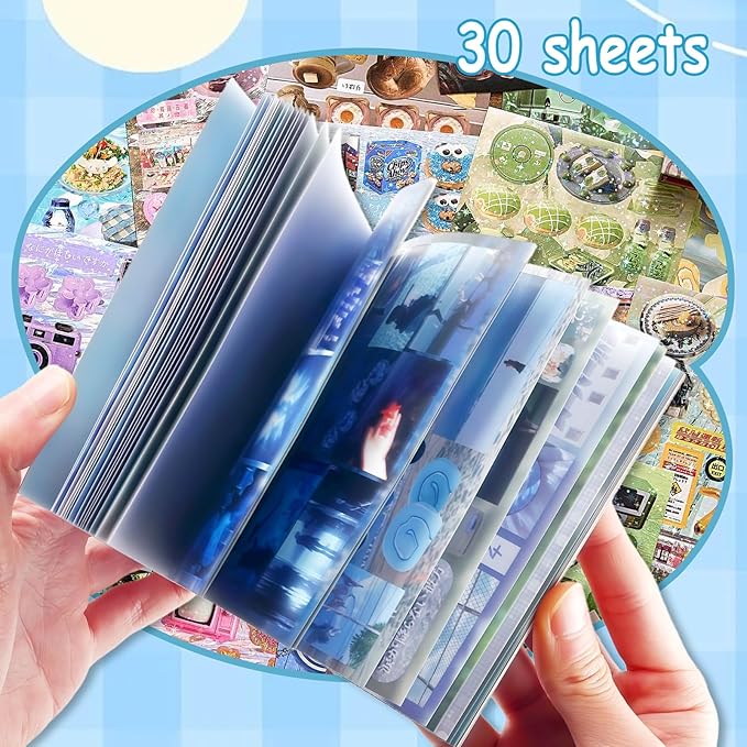 Tmtains 30 Sheets Japanese Sticker Book - Image 5