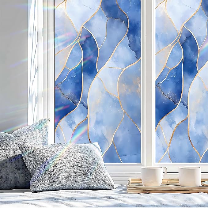 Stained Glass Window Privacy Film Static Cling - Image 4