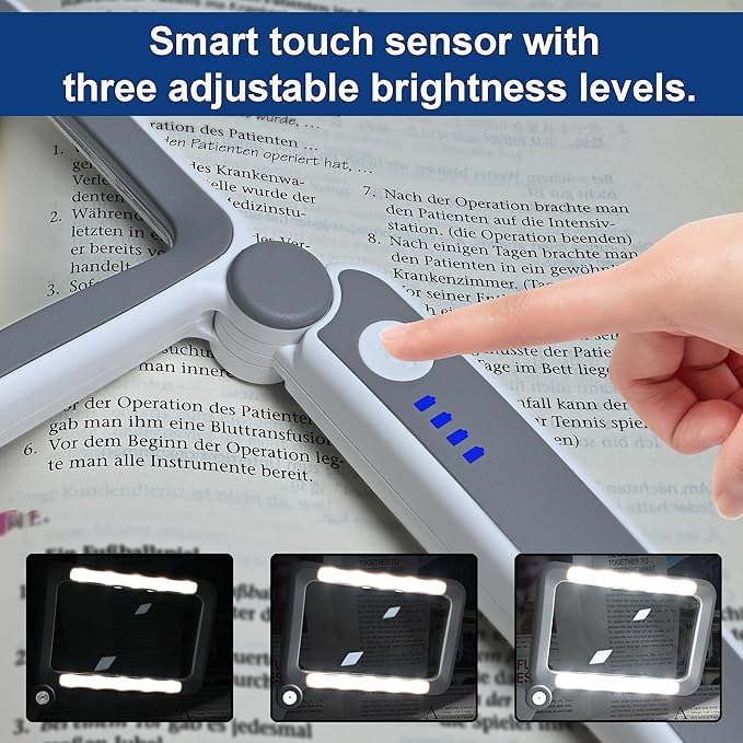 Rechargeable LED Magnifying Glass - Image 5