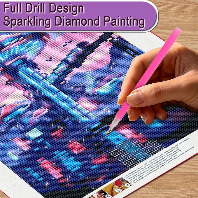 DOZEEZOP 6-Pack Diamond Painting Art Kits - Image 4