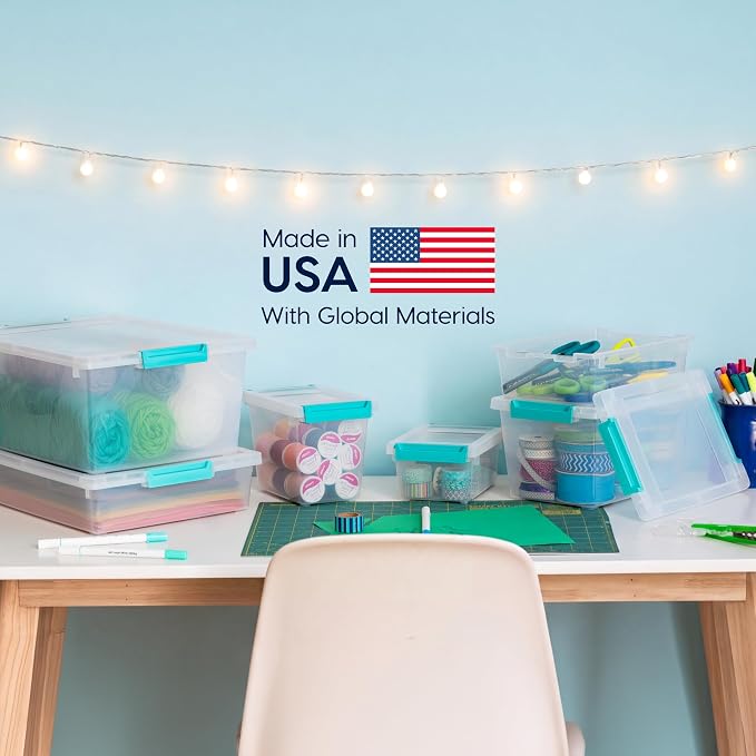 IRIS USA 12 Qt. Craft Storage Bins - Image 9