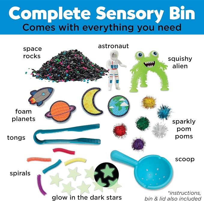 Creativity for Kids Sensory Bin: Outer Space Toys - Image 3