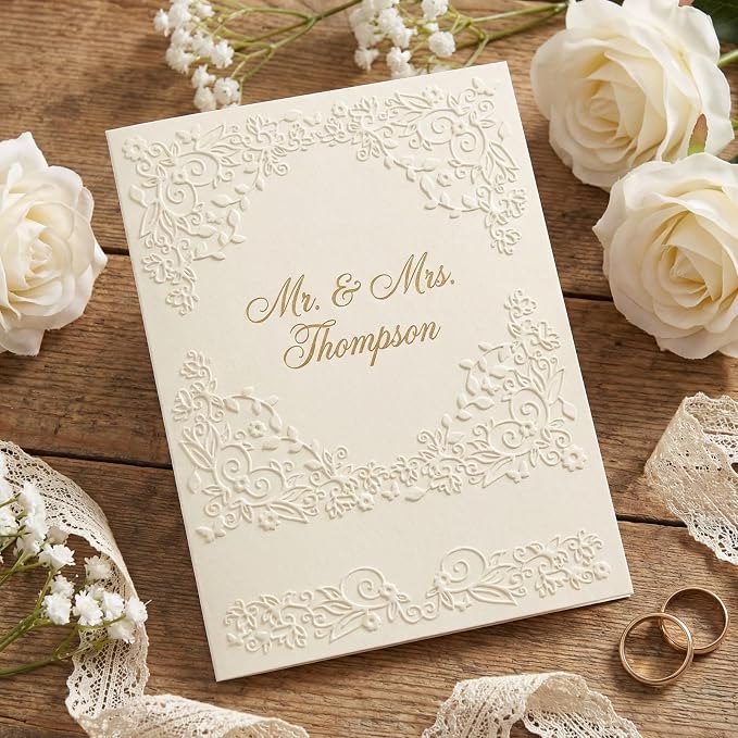 Geiserailie 8 Pcs Embossing Folders 2d/3D Embossing Machine Template Paper Card - Image 7