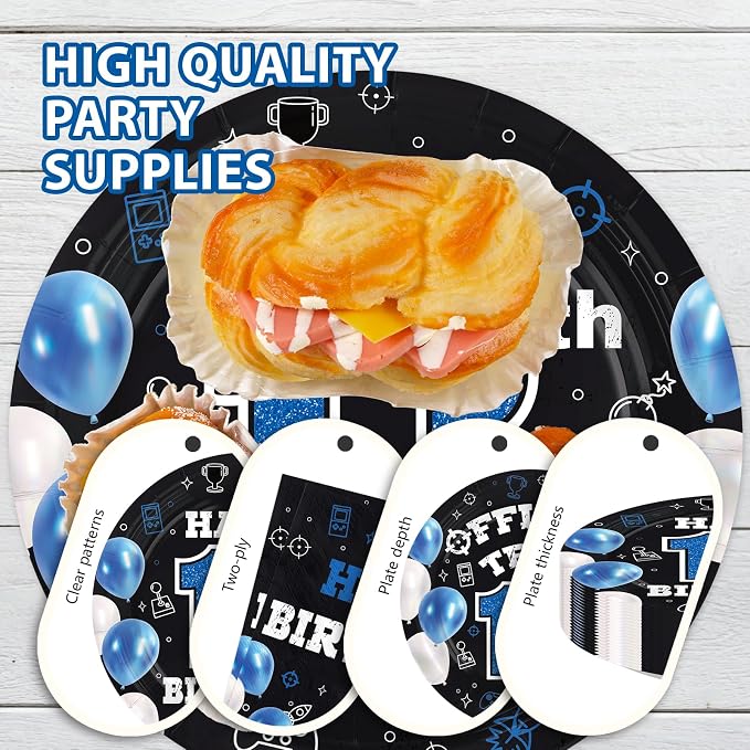 168Pcs 13th Birthday Decorations - Image 4