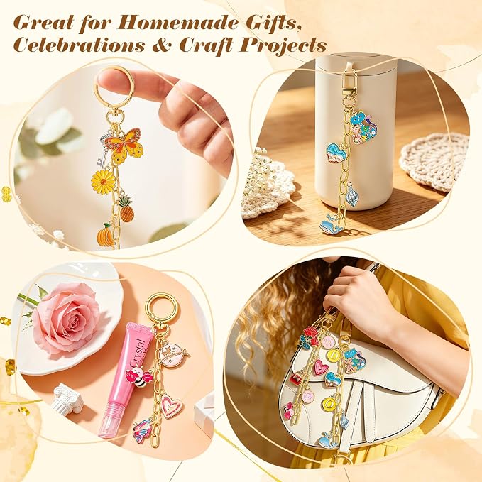 Ecoofor 397 Pcs Keychain Making Kit - Image 7