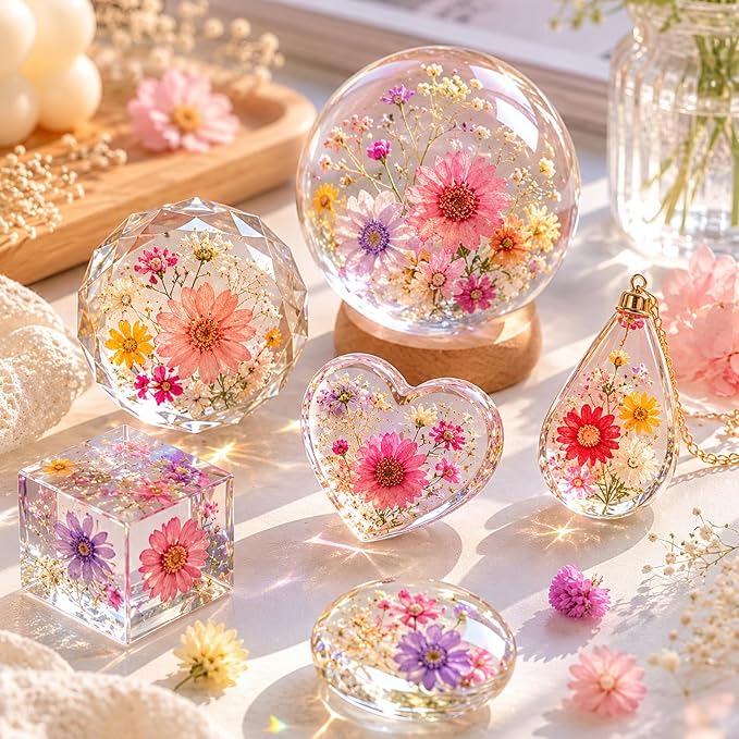 300 Pcs Mini Dried Flowers for Resin, Small Dried Flowers for Crafts Resin Nails - Image 4