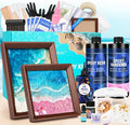 KISREL Ocean Resin Art Kit, Beginner DIY Ocean Painting Full Set of Tools + by KISREL