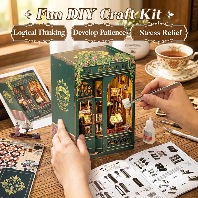 CUTEBEE Book Nook Kit - Image 4