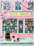 Book Shop Diamond Art Kits for Adults Beginners 12x16 in, DIY Craft Gift | by Kalonyth
