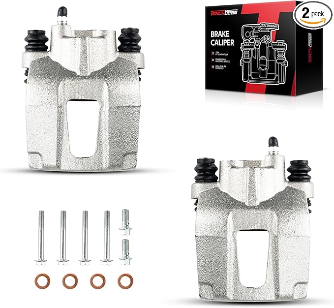 Torchbeam Rear Brake Calipers Set for Nissan TITAN 2004-2015, Nissan Armada 2005-2015, INFINITI QX56 2004-2010, Nissan Pathfinder Armada 2004, Rear Left and Rear Right Calipers Replace # 192949+192948