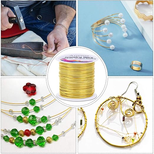 Jewelry Wire for Jewelry Making, Anezus Craft Wire Tarnish Resistant Copper - Image 5