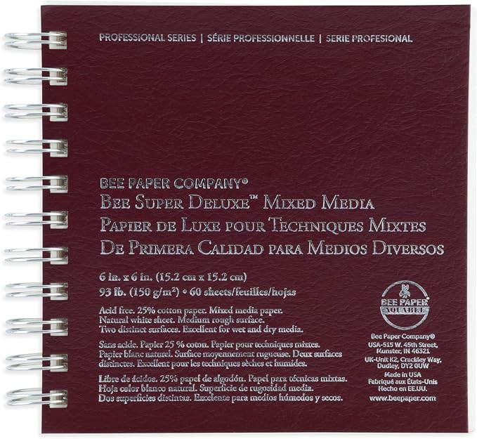 Bee Paper - 14"x 17" Super Deluxe Mixed Media Sketching Pad, 50 Sheets - Image 2