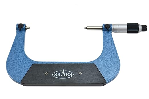Shars 4-5" Screw Thread Micrometer with Anvil in Fitted Box 303-2374 P)