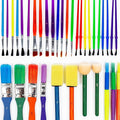 Horizon Group USA Paint Brushes -35 All Purpose Paint Brushes Value Pack – by HorizonGroupUSA